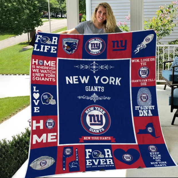 New York Giants Pride Quilt Blanket