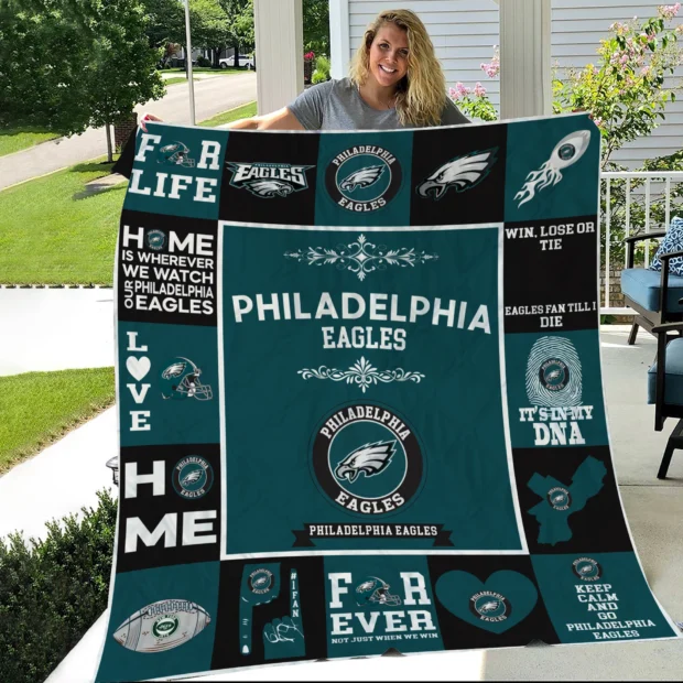 Philadelphia Eagles Pride Quilt Blanket