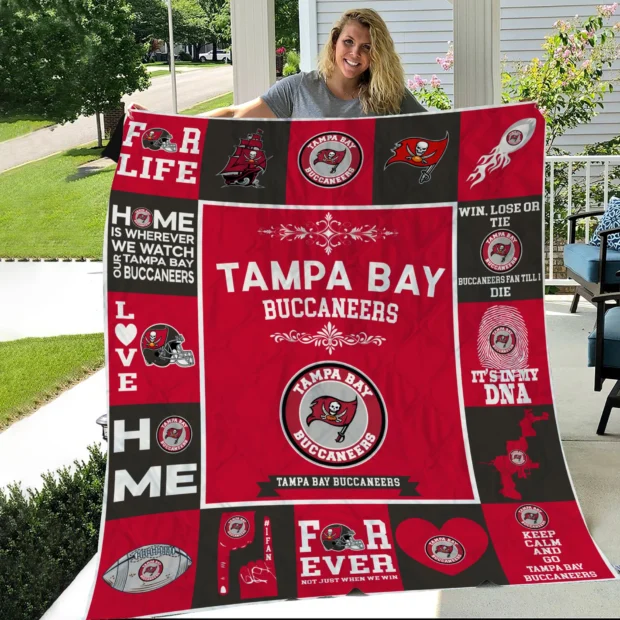 Tampa Bay Buccaneers Pride Quilt Blanket