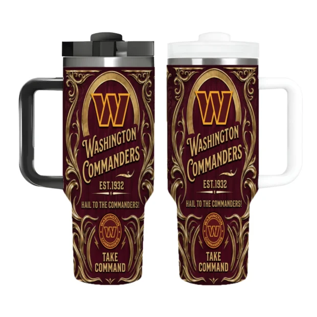 Washington Commanders Edition Tumbler Cup