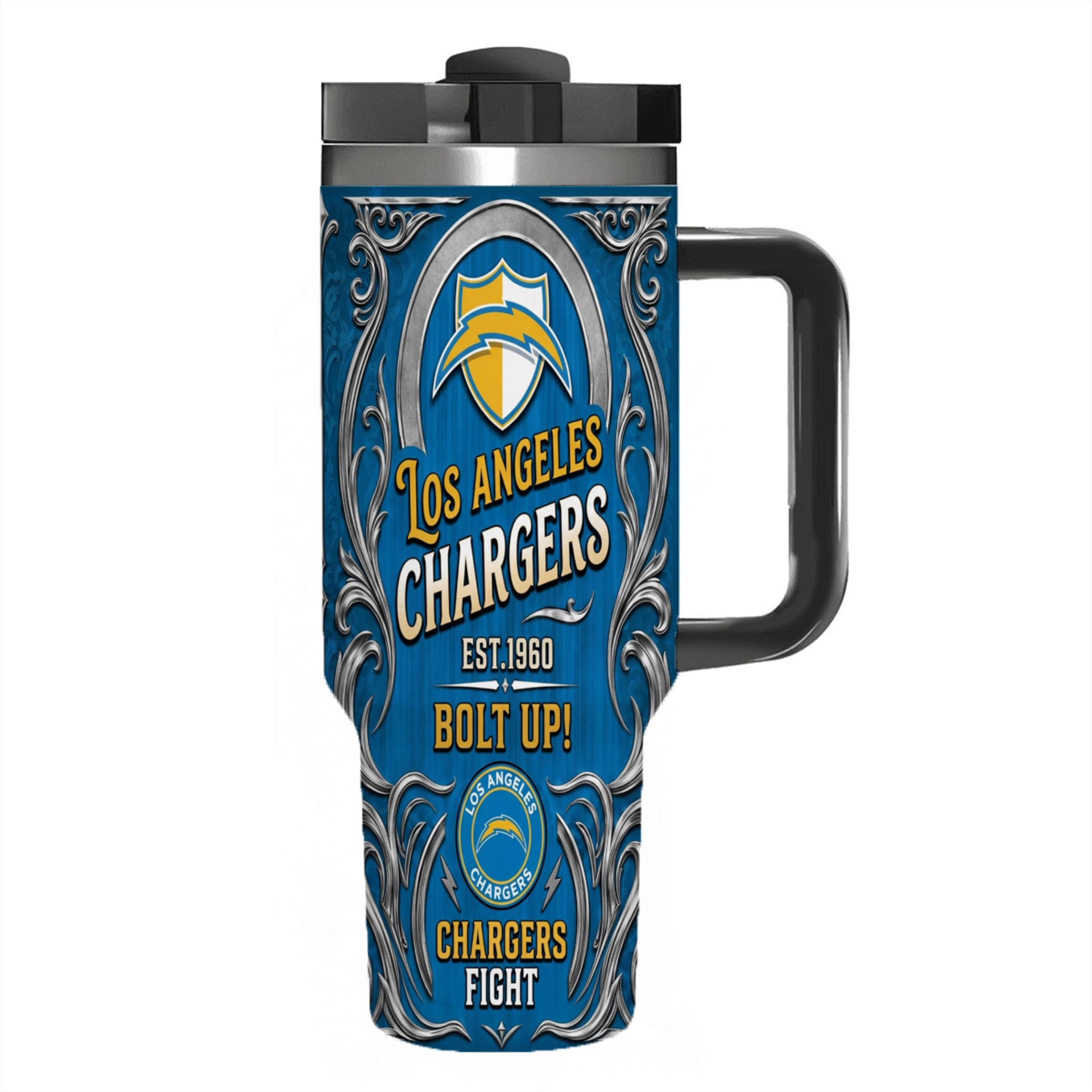 Los Angeles Chargers Edition Tumbler Cup - Image 2