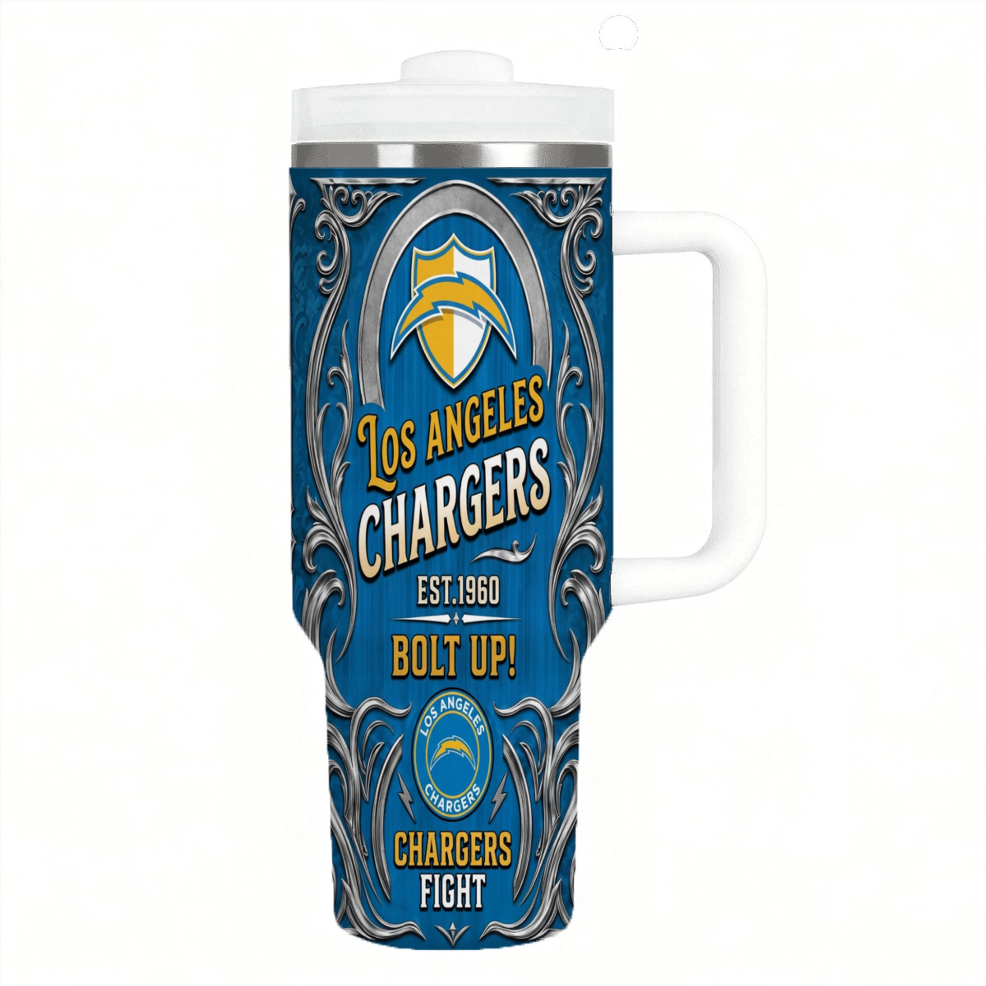 Los Angeles Chargers Edition Tumbler Cup - Image 3