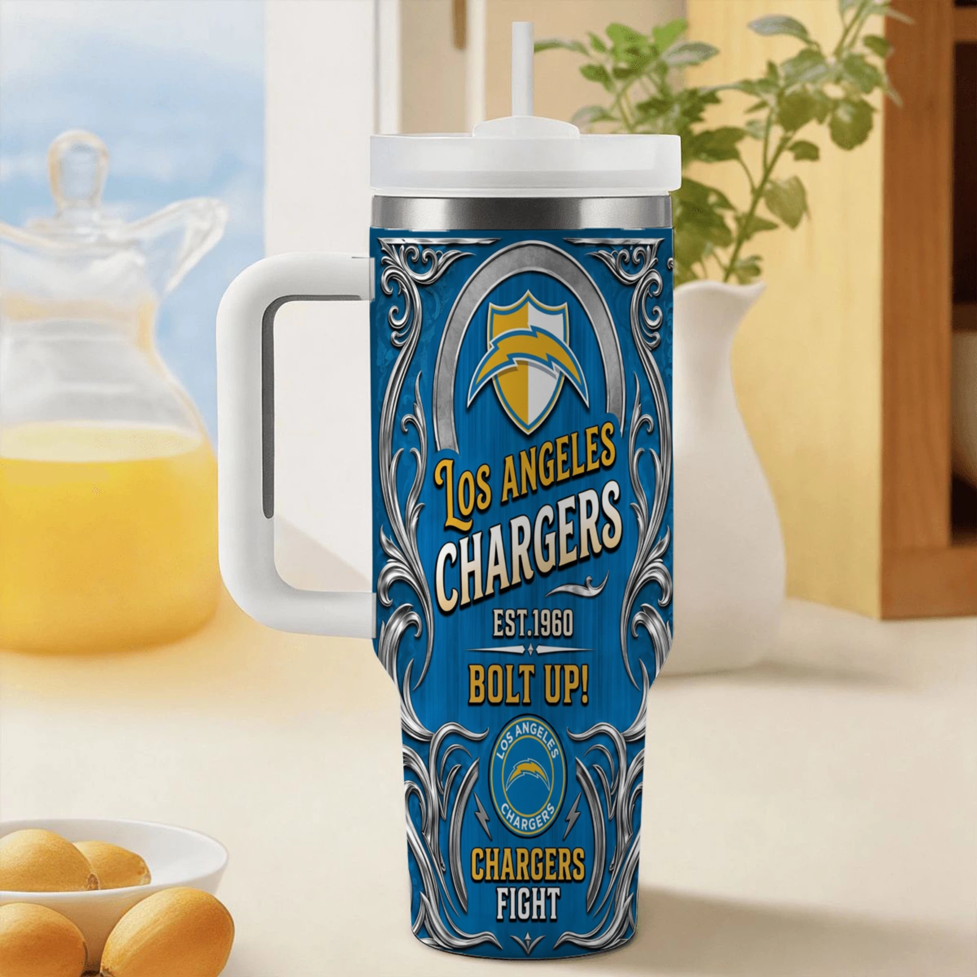 Los Angeles Chargers Edition Tumbler Cup - Image 5