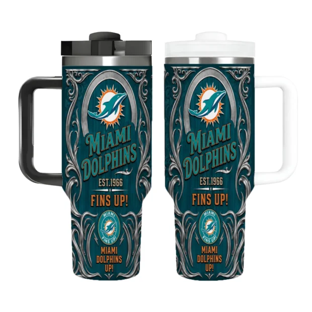 Miami Dolphins Edition Tumbler Cup