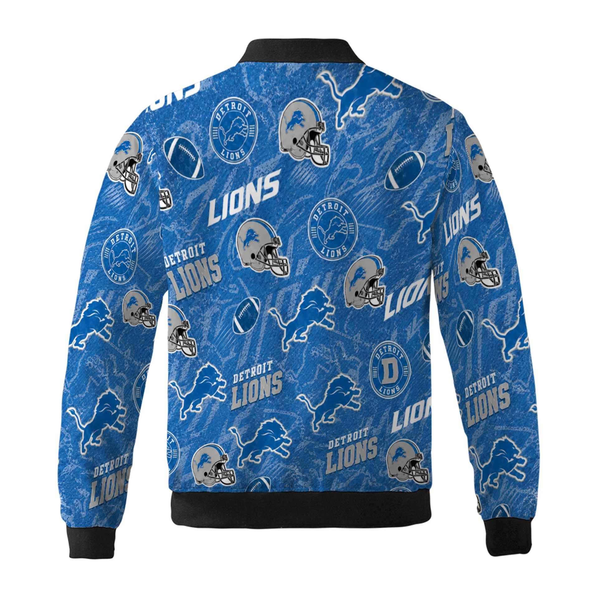 Detroit Lions Bomber Jacket Fans Edition - Image 2