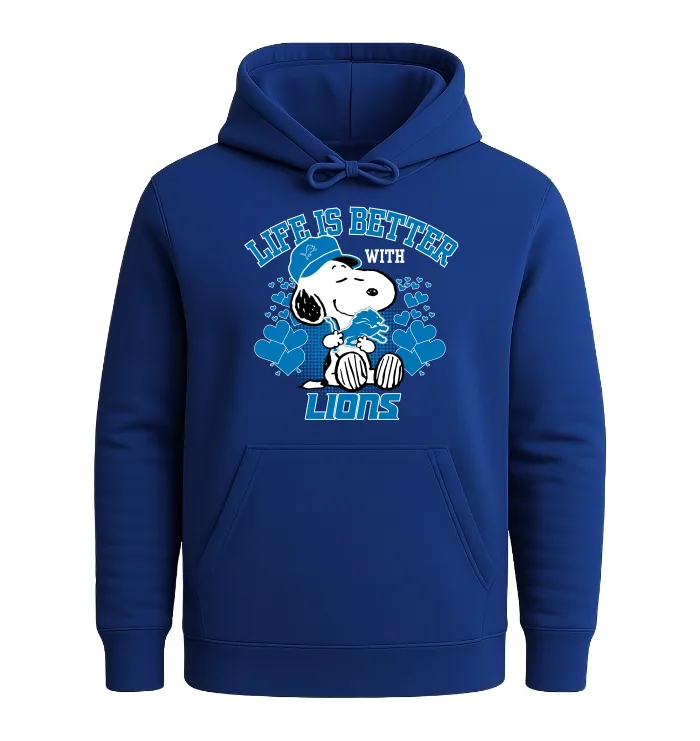 Life is better with Detroit Lions