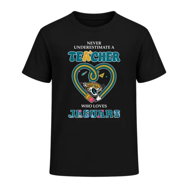 Never Underestimate A Teacher Who Loves Jacksonville Jaguars